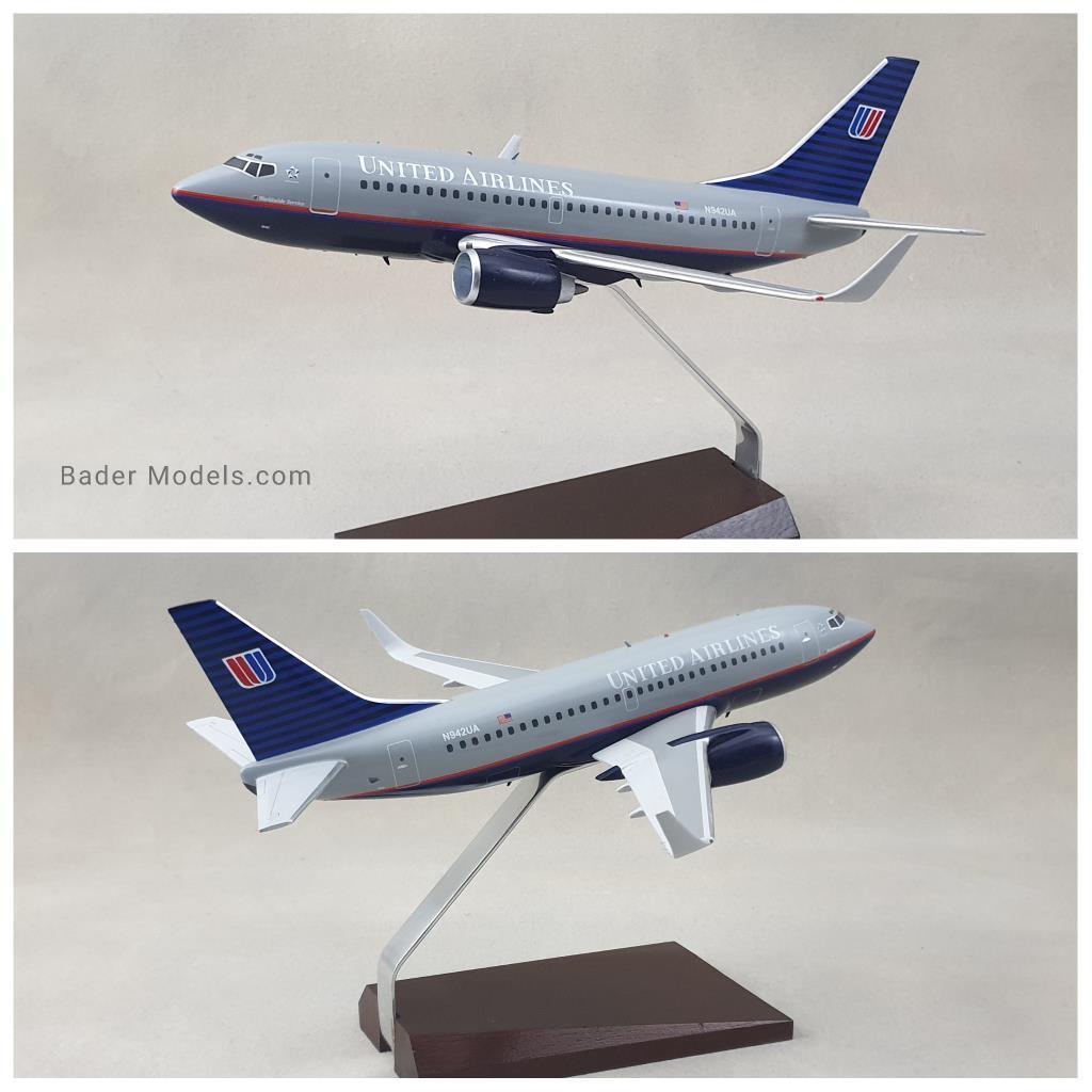 United - B737-500 - (1:144)